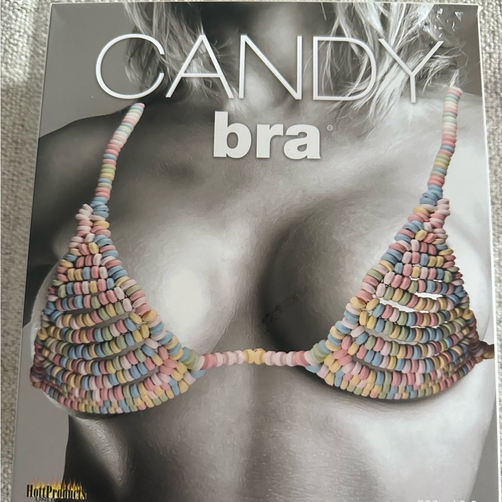 Candy Bra with Multicolor Design